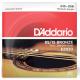 Encordoamento Violão Daddario Aço 0.13 D'Addario Bronze 85/15 EZ930-B