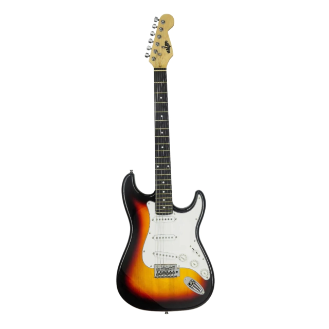 Guitarra elétrica Malibu strato EG22 vermelha / Sunbust