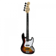 Contra Baixo Malibu JB1 4 Cordas Sunburst