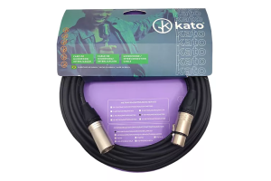 Cabo De Microfone Kato - Xlr / Xlr - 10 Metros