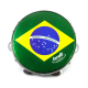 Pandeiro Torelli 10'' Abs Pele Bandeira do Brasil Tp350