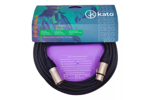 Cabo De Microfone Kato - Xlr / Xlr - 7 Metros