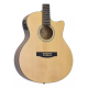 Violão Elétrico Giannini Aço GSF-3 CEQ Coutway  Natural Satin