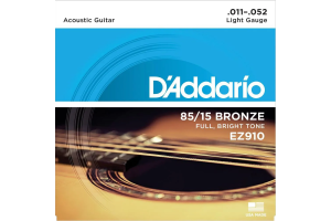 Encordoamento Violão Daddario Aço .011 D'addario Bronze 85/15 EZ910-B