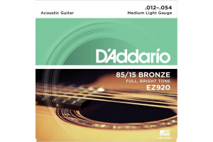 Encordoamento Violão Daddario Aço .012 D'Addario Bronze 85/15 EZ920-B