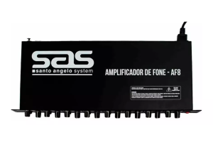 Amplificador De Fone 8 Canais Santo Angelo AF8