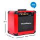 Cubo Amplificador Guitarra Mackintec Maxx 15W Vermelho