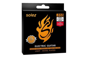 Encordoamento Guitarra 0,10 SLG10 Solez