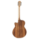 Violão Hofma Elétrico HMA-295 Aço Natural Fosco