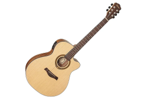 Violão Hofma Elétrico HMA-295 Aço Natural Fosco