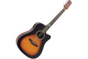 Violão Strinberg Folk Elétrico Sd200c Hbs Mahogany Black