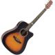 Violão Strinberg Folk Elétrico Sd200c Hbs Mahogany Black