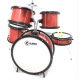 Bateria Infantil Luen Pop Vermelha