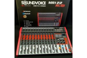 Mesa de Som Soundvoice MR-122 RUBI