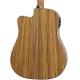 Violao Eletrico Giannini Aço Folk Cutaway Gf1D Zebra Wood